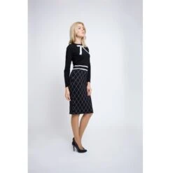 Chloe Bow Jacquard Knitted Dress -Maison Close Sales 1e84c4b2c228227e46c2