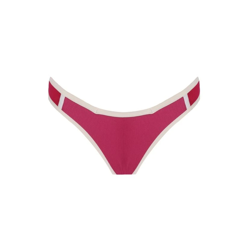 Allyors - Zipper - Bikini Bottom - Cassis 3 Allyors - Zipper - Bikini Bottom - Cassis