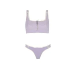 Allyors - Zipper - Bikini Bottom - Lilac -Maison Close Sales allyors zipper bikini bottom e4ec532437691fcb28deffa2af4e1f47