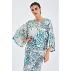 Nila Kimono Sleeve Satin Blouse -Maison Close Sales ambgga08yars9j9swz1d
