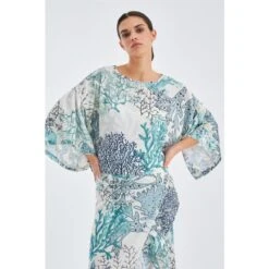 Nila Kimono Sleeve Satin Blouse -Maison Close Sales amj3wqo8axfehsu2revw