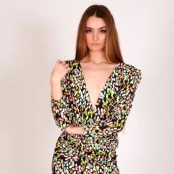 Anna Dress-Multicolor 8 Anna Dress-Multicolor -Maison Close Sales anna dress multicolor e209e8d5ffafeae477ce35e8ebc3f8b6