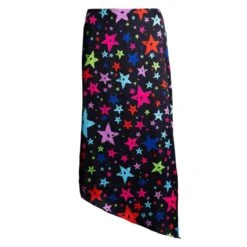 Asymmetrical Skirt - Multicolor