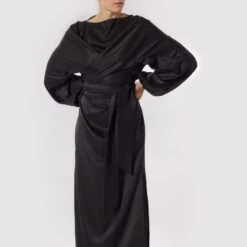 Riley Black Jacquard Dress 14 Riley Black Jacquard Dress -Maison Close Sales az2bgm8mxe1dplkn2qpv