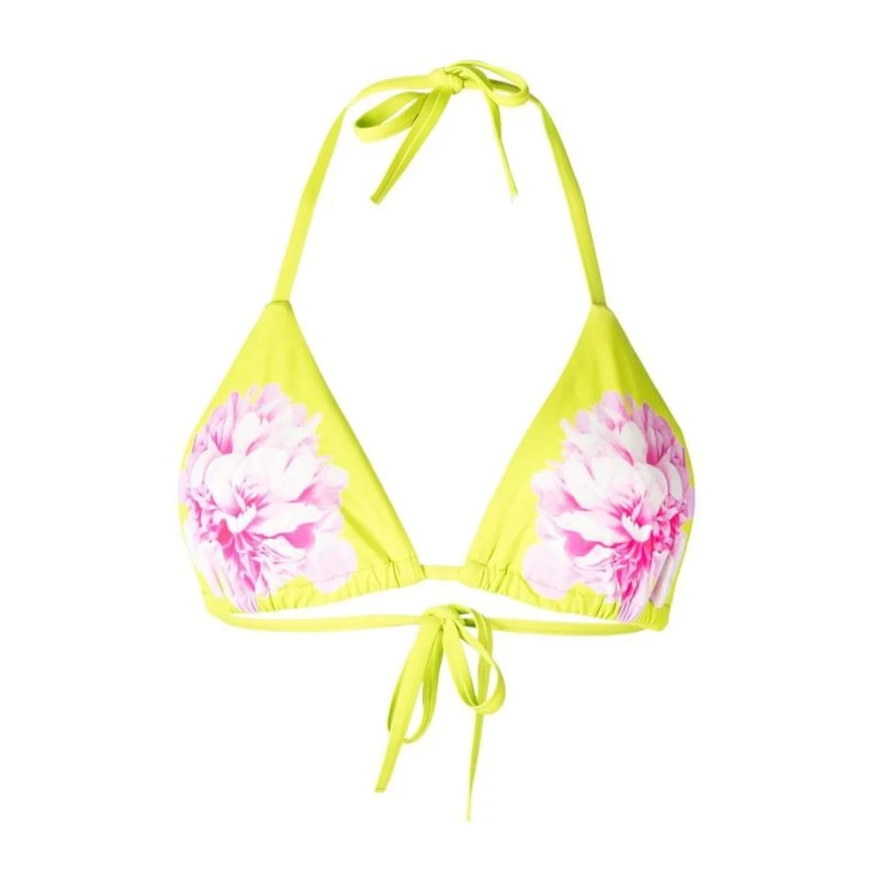 CYNTHIA ROWLEY Becca String Bikini Top - Green 3 CYNTHIA ROWLEY Becca String Bikini Top - Green