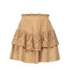 Beige Skirt With English Embroidery -Maison Close Sales beige skirt with english embroidery 97db27eee5cf04c6b34e763ec582f9dc