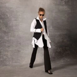 Bellbottom Trousers In Black -Maison Close Sales bellbottom trousers in black 5fad88d24f57b50fda1fade43ef343e4