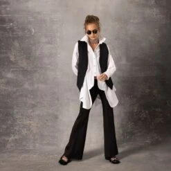 Bellbottom Trousers In Black -Maison Close Sales bellbottom trousers in black f394aeae0802b3de85df9bd714da7737