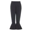Black Frill Hem Trousers -Maison Close Sales black frill hem trousers 4c26728812013de7265ce5c38ab0d011