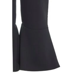 Black Frill Hem Trousers -Maison Close Sales black frill hem trousers d10b017e9c771aa73e649591a4e2a9af