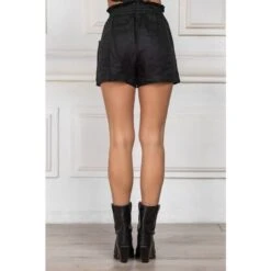 Black Linen Shorts With Pockets -Maison Close Sales black linen shorts with pockets a87fc74906d3ab330a9ca4810d4469c8