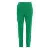 Slim Fit Cotton Green Pants
