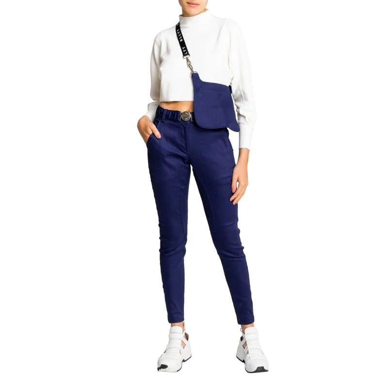 Breeze Seamed Pants With Belt Marino 4 Breeze Seamed Pants With Belt Marino - Image 2