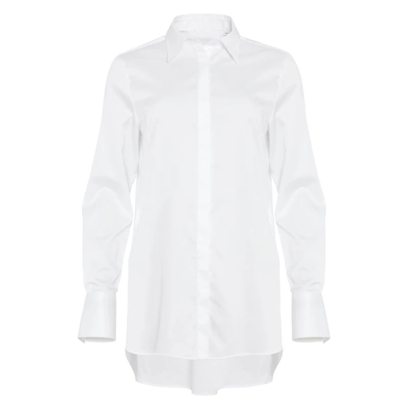 White Organic 100% Organic Cotton Poplin Beach Shirt 3 White Organic 100% Organic Cotton Poplin Beach Shirt