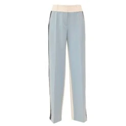 Classic Baggy Straight Trousers Light Blue -Maison Close Sales classic baggy straight trousers light blue 175b0d831355c45ae9833d2ecb7bef29