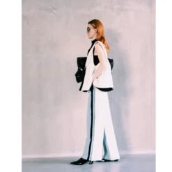 Classic Baggy Straight Trousers Light Blue -Maison Close Sales classic baggy straight trousers light blue 9d6221d4effbcd492e2d226a8d09ef93