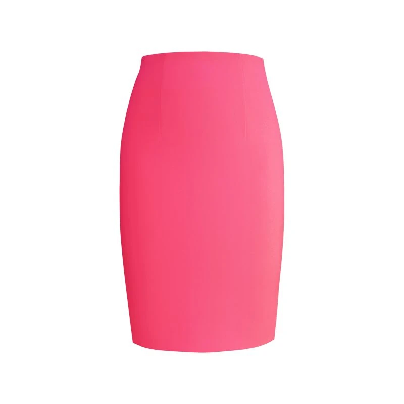 Classic Pencil Skirt - Miami Pink 3 Classic Pencil Skirt - Miami Pink