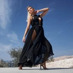 Clementine Beach Cover-Up In Black -Maison Close Sales clementine beach cover up in black 60f635d11e4903f4b634d6a715c1b726