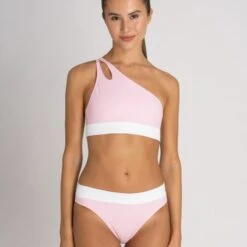 Cotton Beach Bikini Top Pink -Maison Close Sales cotton beach bikini top pink 95c42e4b7e0c26b25e7d5ec0f2f6638f