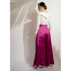 Skyline Wide-Leg Fuchsia Trousers Ecovero -Maison Close Sales cvqfqlt60sth0fbszvql