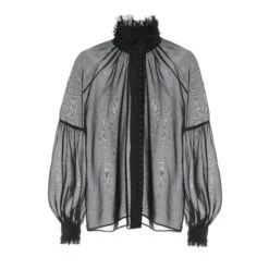 Babett Blouse - Black -Maison Close Sales cyr2yzyfvh1pcyx5fkm3