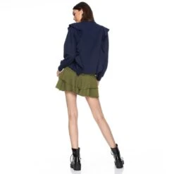 Maja Mini Skirt In Khaki -Maison Close Sales d030rkjkxfxsuwbn0qz8