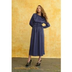 Dahlia Midnight Blue Long Dress -Maison Close Sales dahlia midnight blue long dress 99a6a77b79f7185c8fa20c36de4db96d