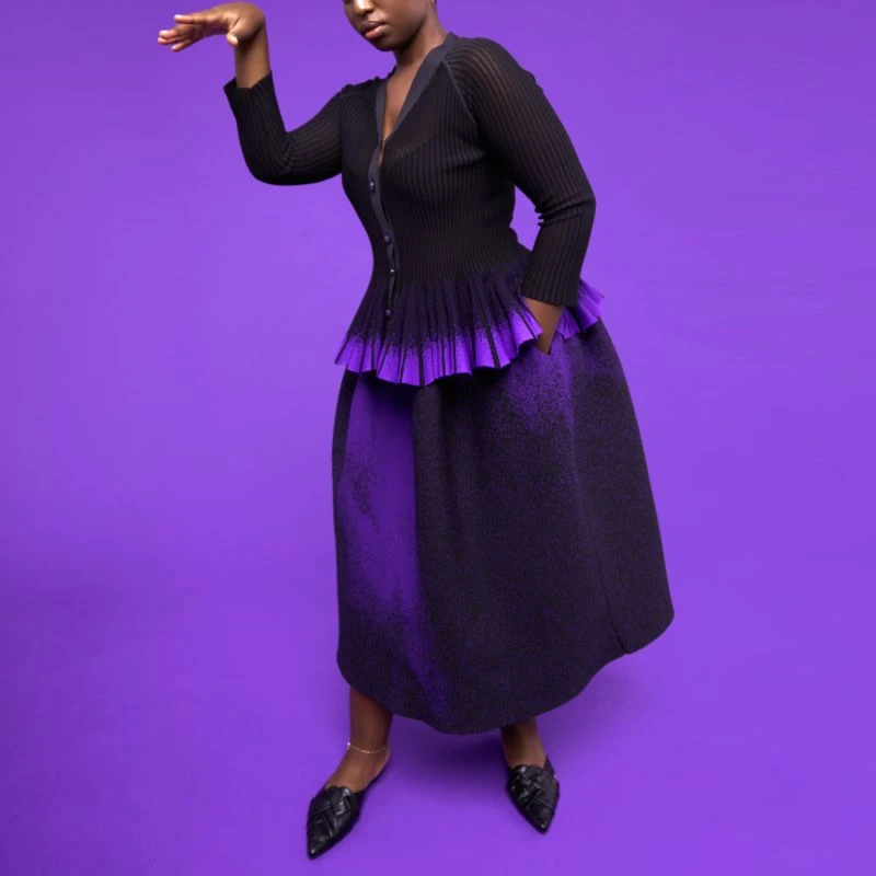 Dancing Night Balloon Skirt - Blue 11 Dancing Night Balloon Skirt - Blue - Image 9