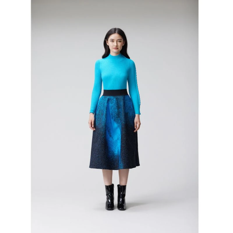 Dancing Night Balloon Skirt - Blue 6 Dancing Night Balloon Skirt - Blue - Image 4