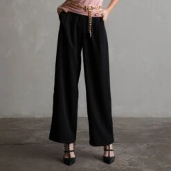 Audrina Pants - Black -Maison Close Sales dhafj4rmsw9emotkeyrm