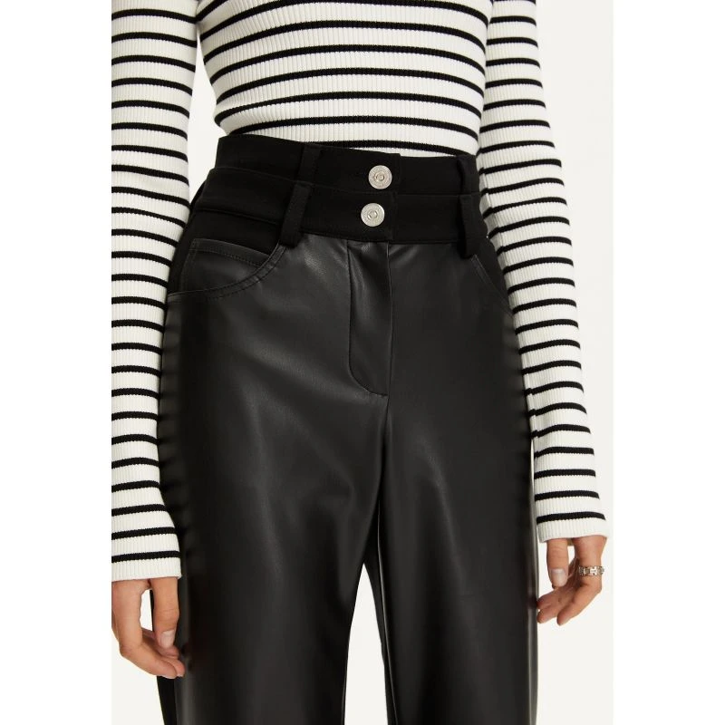 Double Waisted Straight Pants 5 Double Waisted Straight Pants - Image 3