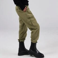 Eden Cargo Pant - Military Green -Maison Close Sales eden pant military green 3541db839b284b248b97d619d5774299