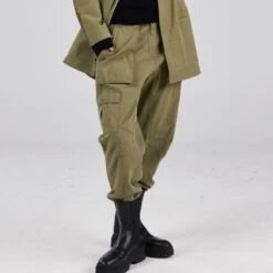 Eden Cargo Pant - Military Green -Maison Close Sales eden pant military green 36bf1103a84d4e996556bd8e0474bb6b