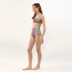 Starry Glitter Rainbow Bikini Top - Multi -Maison Close Sales ehrf3uyu4ulgmfotjk4a