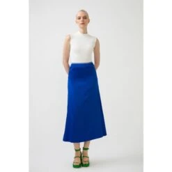 Elastic Waisted Satin Skirt -Maison Close Sales elastic waisted satin skirt b59c1933a48d004710f679a6ce722cb3