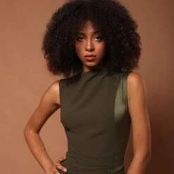 Eternal Elegance, Four-Season Midi Dress With Satin Finish. -Maison Close Sales eternal elegance four season midi dress with satin finish a2759056973dda36271f8c60a310315a