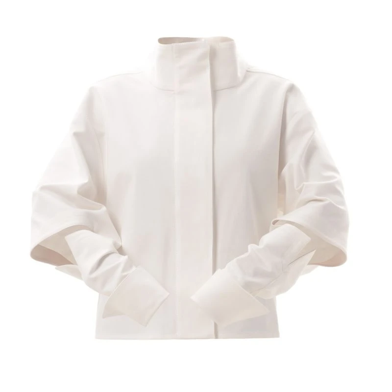 Designer Ecru Cotton Shirt 8 Designer Ecru Cotton Shirt - Image 6