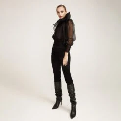 Flawless Black Bow Blouse -Maison Close Sales flawless black bow blouse 5b7a1751f3315cc28ed407a235f207c8