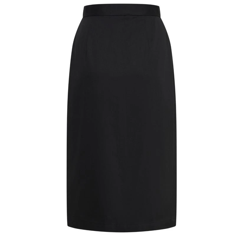 Florence Fluttering Straight Skirt In Black With Stripe Detail 5 Florence Fluttering Straight Skirt In Black With Stripe Detail - Image 3