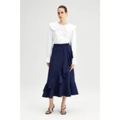 Frilly Cupra Skirt Blue 8 Frilly Cupra Skirt Blue -Maison Close Sales frilly cupra skirt 5c0ef5c997b3da978acf13681cb0a30e