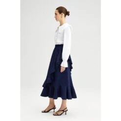 Frilly Cupra Skirt Blue 9 Frilly Cupra Skirt Blue -Maison Close Sales frilly cupra skirt 7783bba7fe852ea15381d554db8252b5