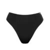 Alice High Waist Bikini Bottom In Black