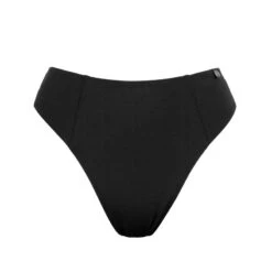 Alice High Waist Bikini Bottom In Black