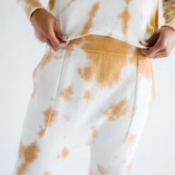 Cashmere Jogger Pants - Copper Tie Dye -Maison Close Sales fyslistgmgiho6lav8i1