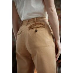 Damsons The Work Pant Tan -Maison Close Sales g9hduzqx3kzu9elbayrl