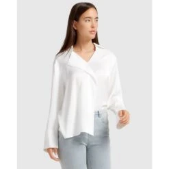 Gemini Waterfall Shirt - White -Maison Close Sales gemini waterfall shirt white 12dfe8d3bd68fd29cbf51486e94e936d