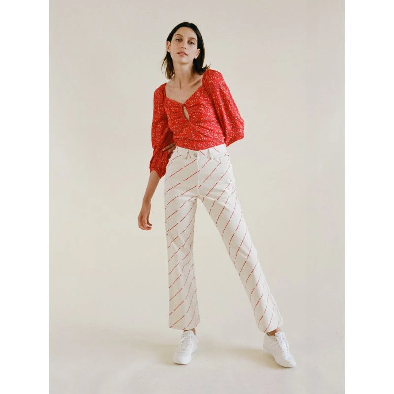 "Let'S Go Somewhere We Can Be Warm And Naked" Twill Pants 9 "Let'S Go Somewhere We Can Be Warm And Naked" Twill Pants - Image 7