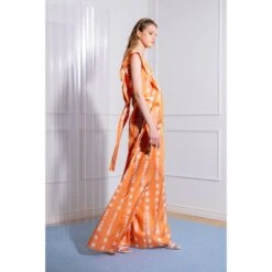 Grace Flared Trousers In Sweet Papaya -Maison Close Sales grace flared trousers in sweet papaya c8aaddacc048778b6fdb816926109c85