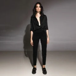 Printed Slim Fit Pants -Maison Close Sales hslcrycoj4uhyklid8vy