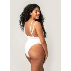 Kythira Low-Back Swimsuit - White -Maison Close Sales iha98toyo1ejhh7inwjp